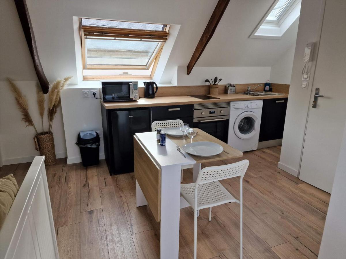 Logement de caractère en haute ville de Quimperlé Exterior foto