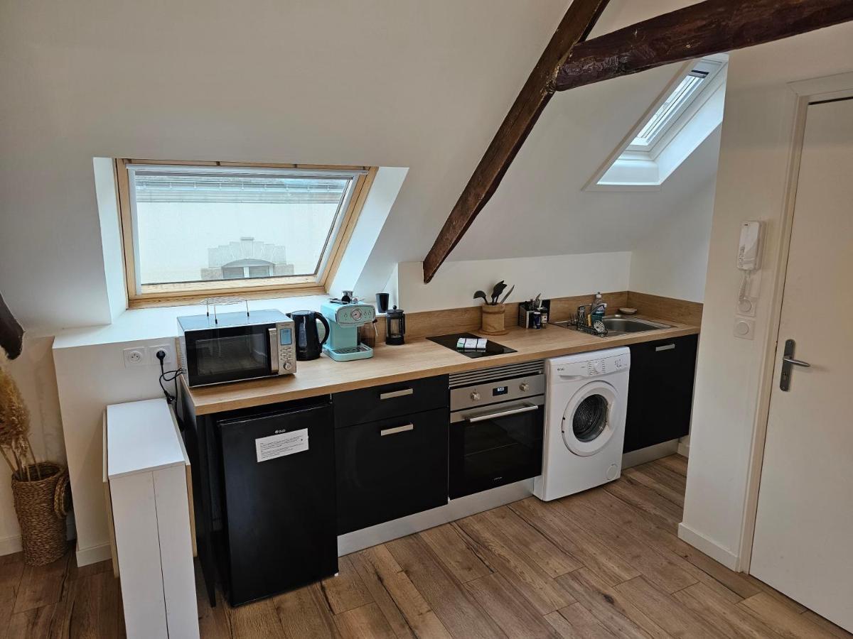 Logement de caractère en haute ville de Quimperlé Exterior foto