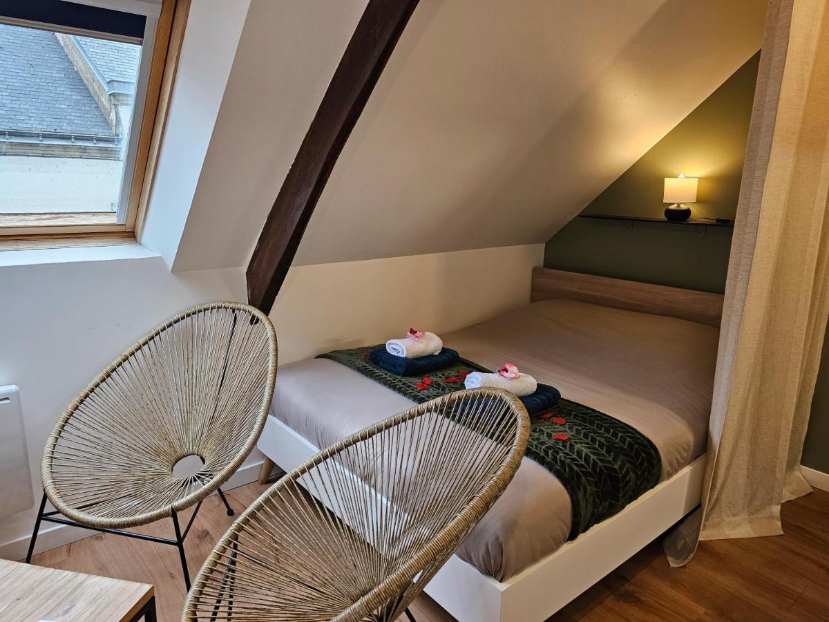 Logement de caractère en haute ville de Quimperlé Exterior foto