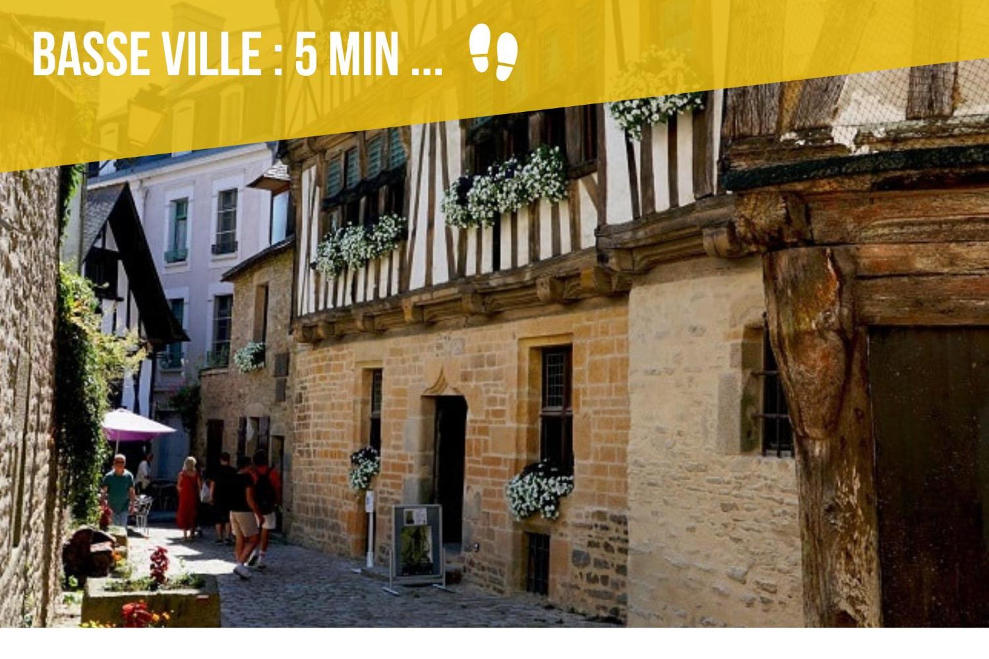 Logement de caractère en haute ville de Quimperlé Exterior foto